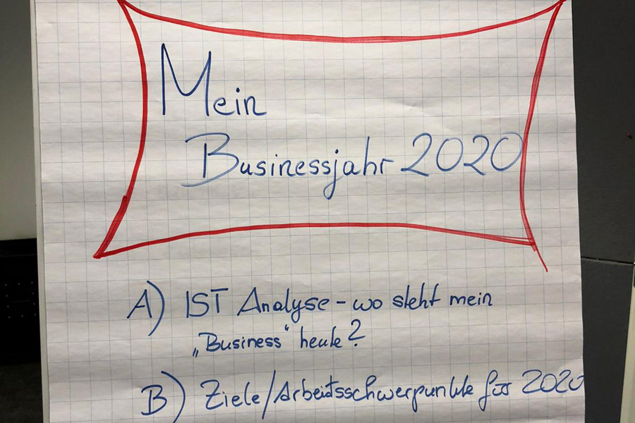 Workshop Mein Business Jahr 2020